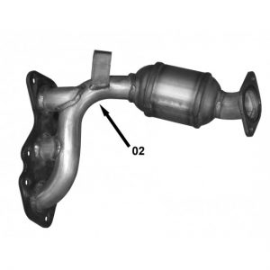 Catalyseur pour Sienna FWD 2007 à 2012 6cyl 3.5L