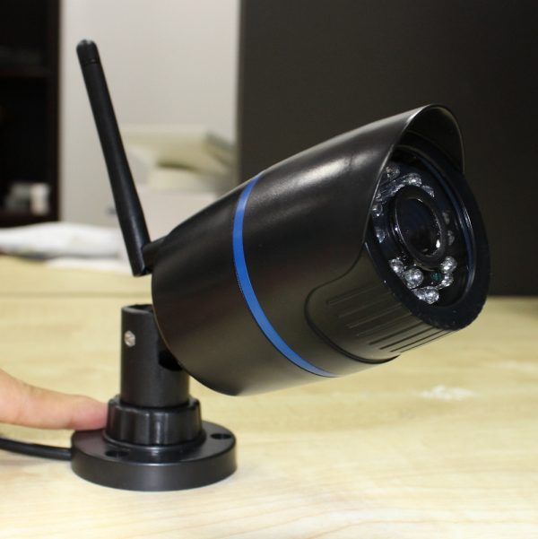 Caméra de sécurité Wifi sans fil avec vision de nuit