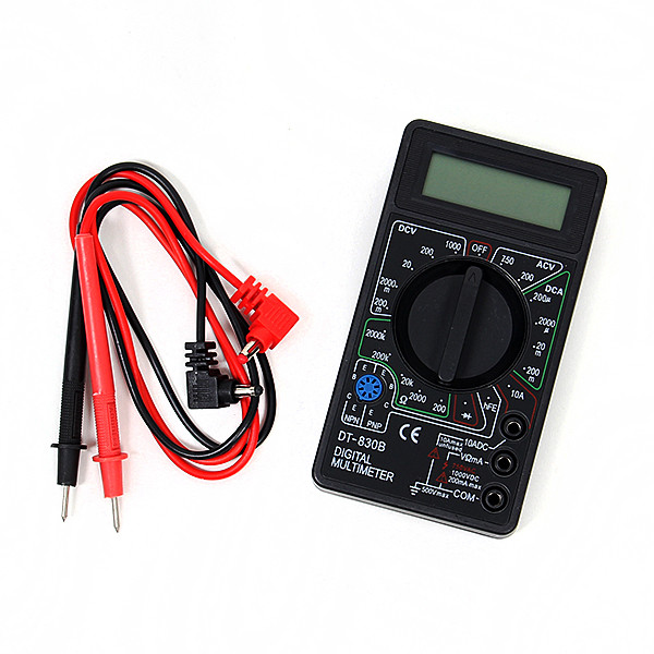 Voltmètre multimètre ohmmètre testeur électrique lcd digital - Alxmic