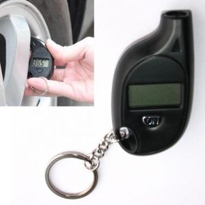 Un Jauge porte-clé pour mesurer la pression des pneus de votre auto