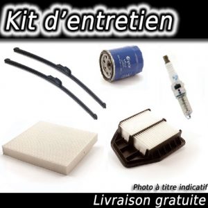 Kit d'entretien pour Chevrolet Silverado 3500: Filtres à air, Habitacle, Huile, Essuie Glace et Bougies