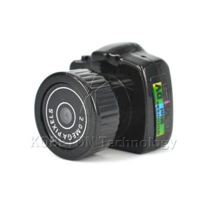 Mini caméra espion enregistreuse de la grosseur d’un bouton