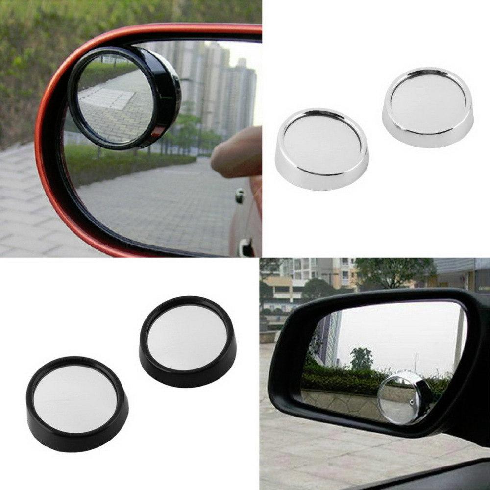 Paire de miroirs ronds pour les angles morts pour automobile - Alxmic