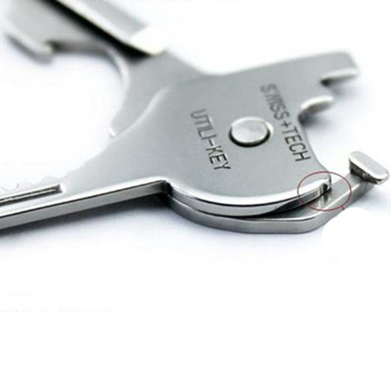 Porte-clé rotatif Anti-anxiété, couteau multifonctionnel porte-clé rotatif  porte-téléphone ouvre-bouteille porte-clé