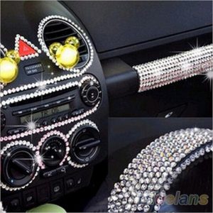 Autocollants cristal pour décorer l’intérieur du véhicule