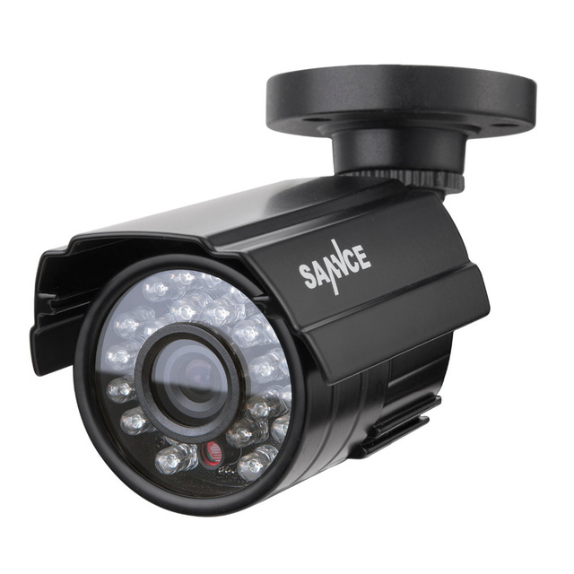 Caméra de surveillance extérieur avec vision de nuit et résistante à l'eau  CCTV - Alxmic