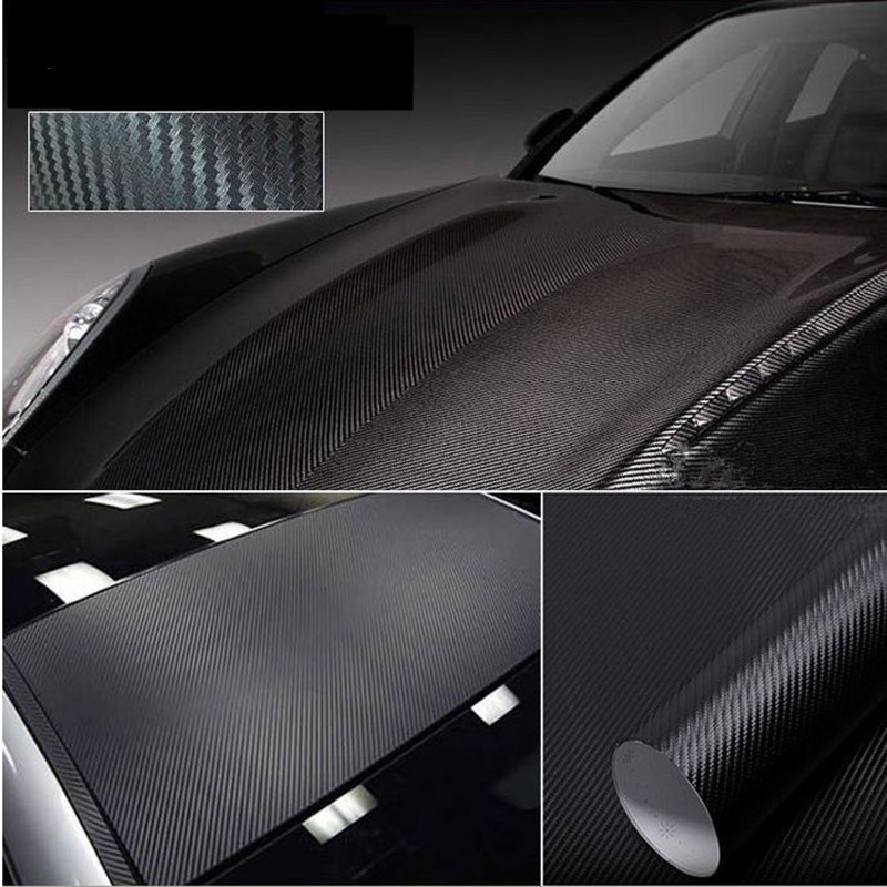 Décoration en fibre de carbone pour cadre de volant de voiture, autocollant  de garniture, remplacement de