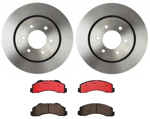 Combo Disques et plaquettes de freins avant pour Chevrolet SILVERADO 1500 2e qualité