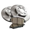 Combo Disques et plaquettes de freins avant pour Chevrolet KODIAK C6500 2e qualité