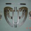 Kit de lambo doors / portes verticales Honda Civic, Prelude, CRX, Del Sol, Acura Integra