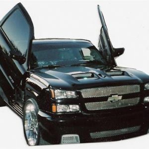 Kit de lambo doors / portes verticales pour Chevrolet Silverado 1500 / GMC Sierra 1500 de 1999 à 2007