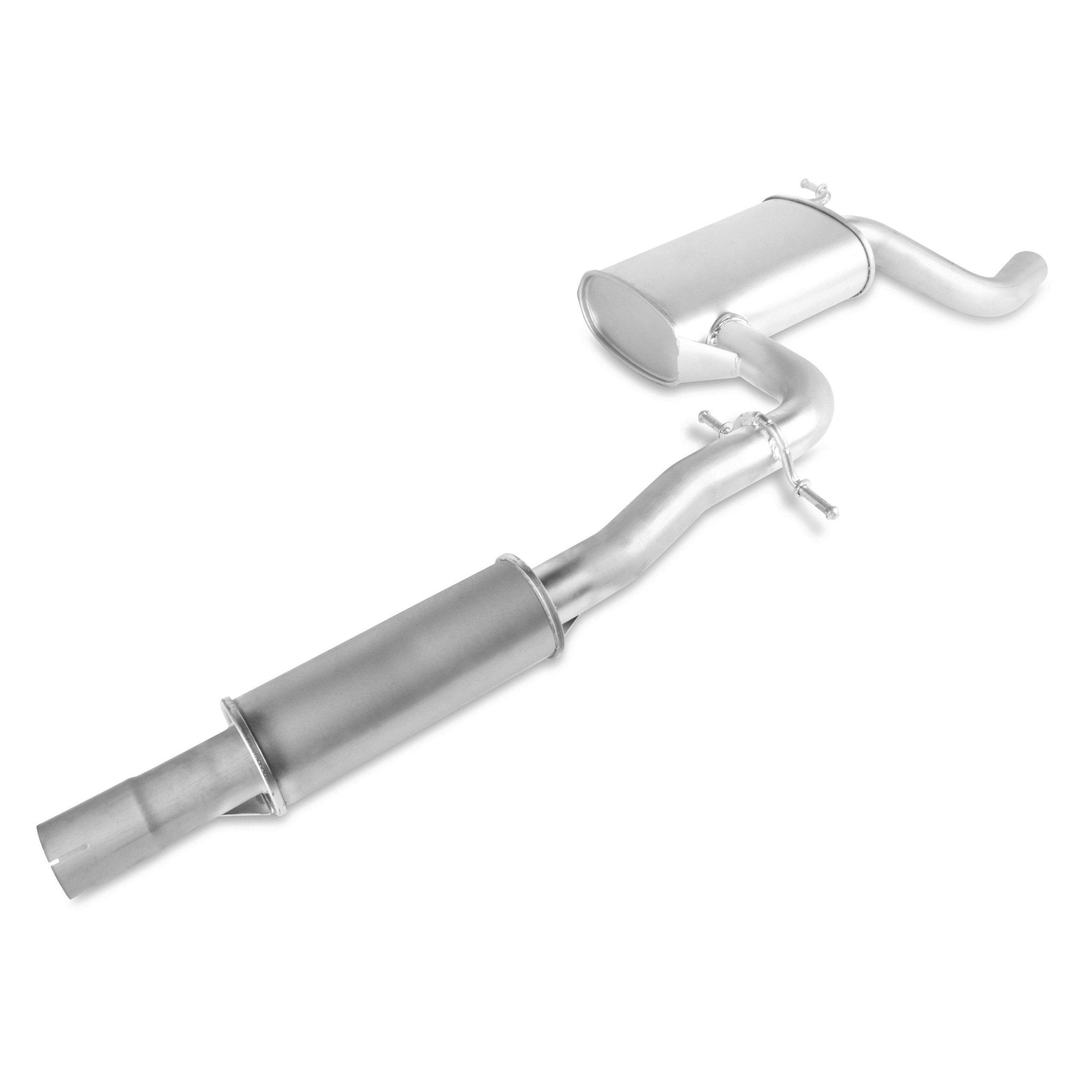 Embout d'échappement d'exhaust double universel pour auto en Stainless inox  - Alxmic