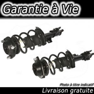 Paire d'amortisseurs assemblés arrières pour Acura EL, Honda Civic 2001 à 2005