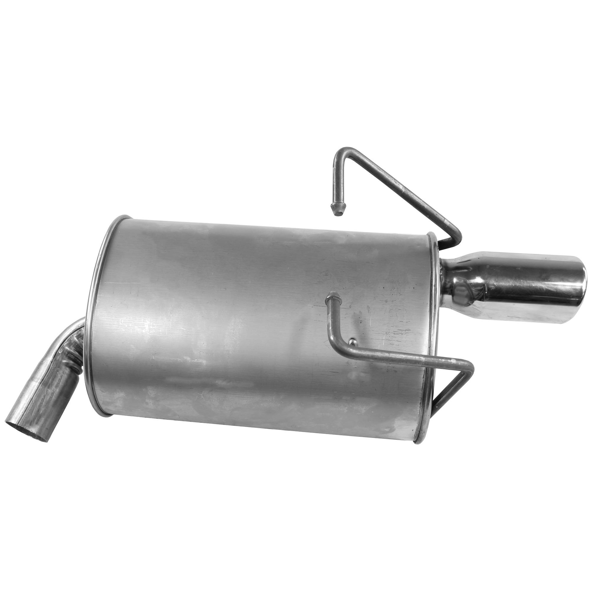 Embout d'échappement d'exhaust double universel pour auto en Stainless inox  - Alxmic