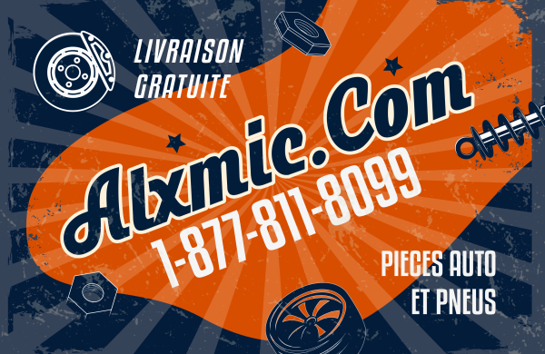 Autocollant Alxmic.com style rétro