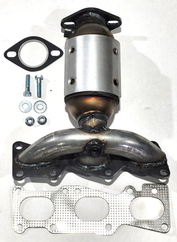 Catalyseur Droite avec collecteur d'échappement pour Hyundai Santa Fe, Kia Sorento 2013 à 2019 3.3L AWD